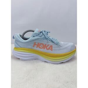 Hoka One One Bondi 8 Womens Running Shoes Summer Song Country Air 10.5B